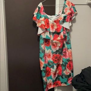 Colorful flower dress